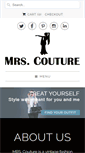 Mobile Screenshot of mrscouture.com